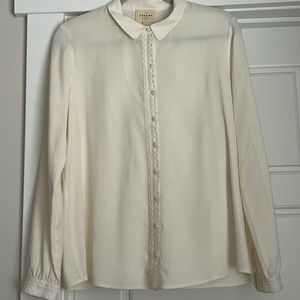 Sézane silk blouse
